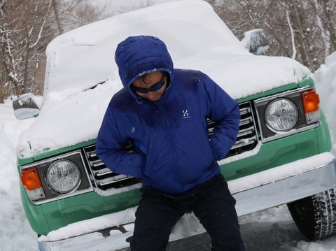 雪中キャンプ_OGAWAスタッフ_丸目カスタム