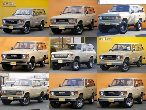 FJ62G_ガソリン_オートマ_過去_販売車輌_ベージュ