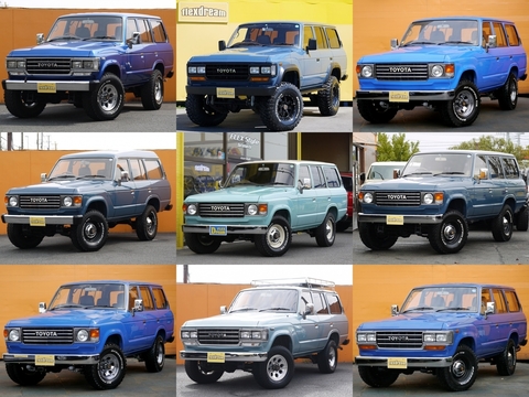 FJ62G_ガソリン_オートマ_過去_販売車輌_ブルー