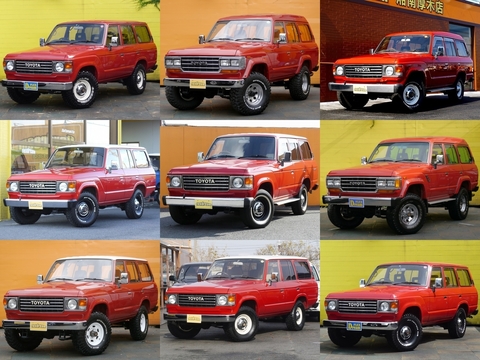 FJ62G_ガソリン_オートマ_過去_販売車輌_赤