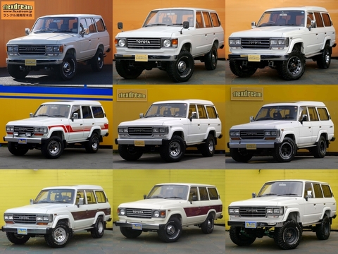 FJ62G_ガソリン_オートマ_過去_販売車輌_白