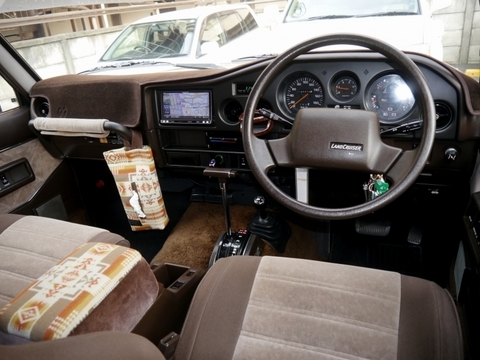 後期_FJ62G_ガソリン_オートマ_ハイルーフ_インテリア_ベージュ